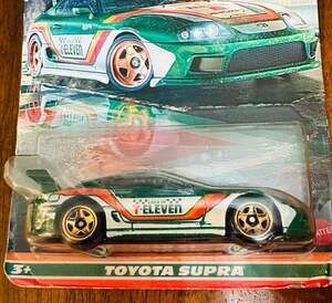 Hot Wheels 7 Eleven Toyota Supra Silver Series 2025 with 7 11 color new unopened